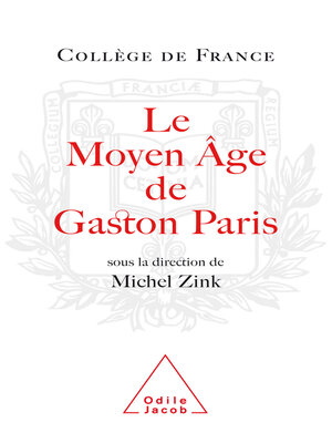 cover image of Le Moyen Âge de Gaston Paris